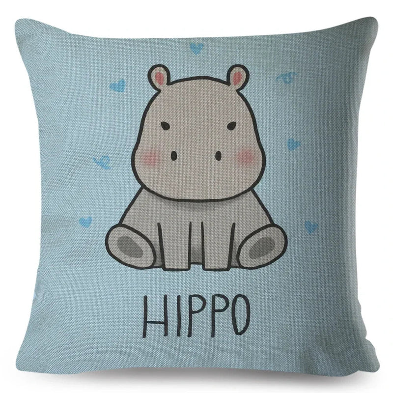 Axyaa Cartoon Cat Cushion Cover 45x45cm