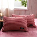 Axyaa Winter Magic Velvet Pillowcase - Warm & Cozy Home Decoration
