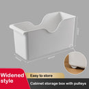 Axyaa Kitchen Cabinet Pot Snack Cosmetics Storage Rack