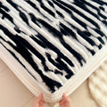 Axyaa Faux Rabbit Velvet Fitted Bed Sheet Single - High-Quality & Skin-Friendly Mattress Topper