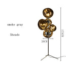 Axyaa Minimalist LED Floor Lamp with Remote Control Dimming for Living Room, Bedroom, Study