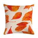 Axyaa Autumn Maple Leaf Sofa Cushion Cover 45*45 Throw Pillow Home Decor