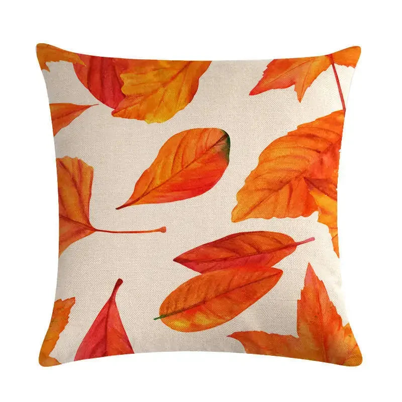 Maple Leaf Cushion Cover 45X45CM Home Decor Axyaa Cojin
