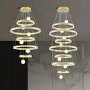 Axyaa Modern LED Chandelier Pendant Ceiling Lamp for Stylish Indoor Dining Room Lighting