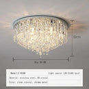 Axyaa Modern Crystal Ceiling Lamp with LED Lighting Fixtures