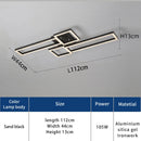 Axyaa Black LED Ceiling Light for Modern, Minimalist Living Room and Bedroom Lighting
