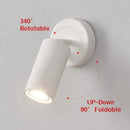 Axyaa Nordic LED Double Wall Lamp GU10 Rotatable Spotlight