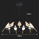 Axyaa LED Pendant Chandeliers for Modern Living & Dining Room Lighting