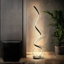 Axyaa Aluminum Spiral LED Floor Lamp for Study, Bedroom, Living Room Lighting