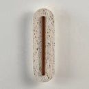 Axyaa Yellow Stone Wall Lights Set - Vintage Wabi Sabi Style