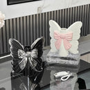 Axyaa Butterfly Vase Decoration for Living Room, Foyer Desktop - High-End Fre