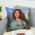 Axyaa Decorative Art Cushion Covers for Sofa & Home Decor, 45x45 Throw Pillows