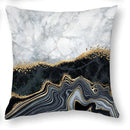 Axyaa Luxe Marble Pattern Pillow Covers for Sofa Bedroom Car.