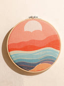 Axyaa Round Sunrise Sunset Wall Hanging Tapestry Set for Boho Home Decor