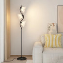 Axyaa Cream Wind LED Floor Lamp for Living Room Bedroom Study Decoration