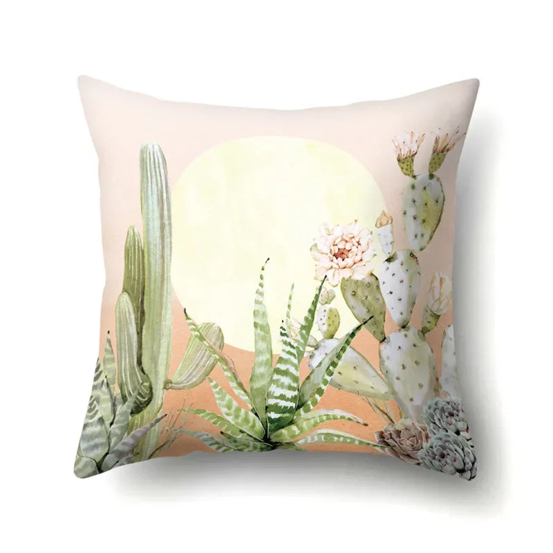 Axyaa Nordic Pineapple Cushion Cover - Geometric Throw Pillow for Sofa