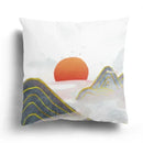 Axyaa Retro Series Ink Painting Pillowcase Collection