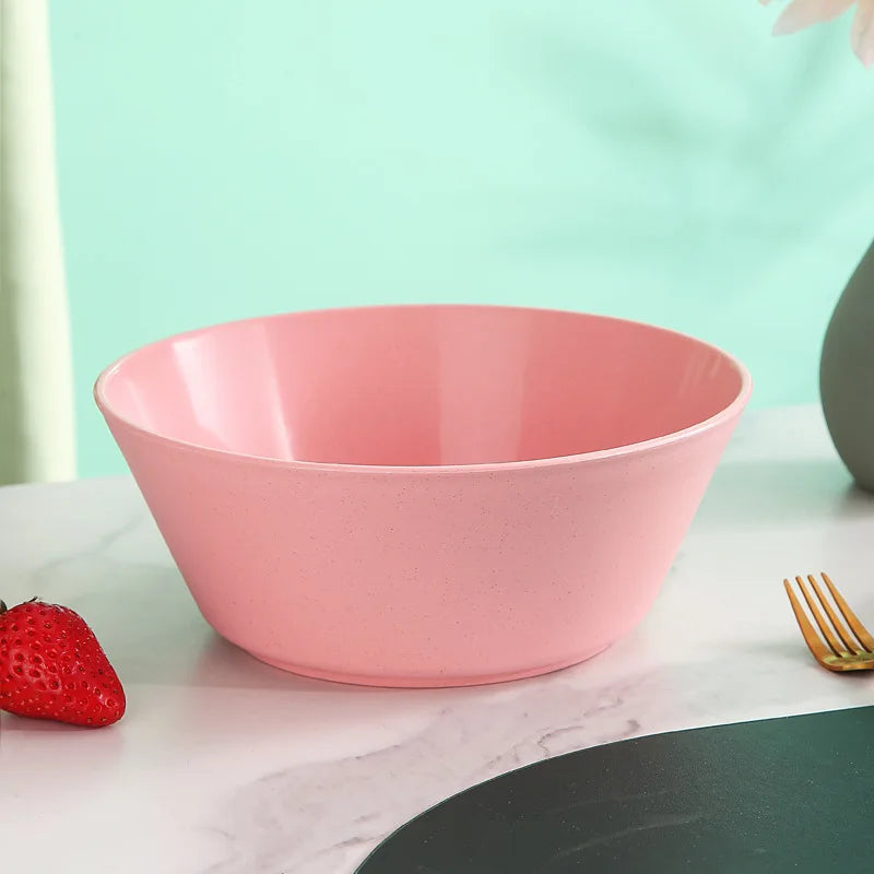 Axyaa Wheat Straw Dining Set: Bowls, Plates & Utensils