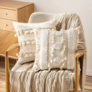 Axyaa Cotton Tassel Cushion Cover - Northern Europe Style 30X50/45X45cm