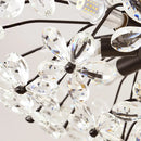 Axyaa Crystal Petal Chandelier Pendant Light - Luxury Hanging Lamp