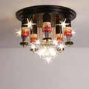 Axyaa Pegasus Soldier Star Ceiling Lamp for Children's Room
