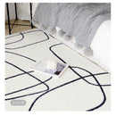 Axyaa Modern Minimalist Large Area Rug for Bedroom and Living Room Decor