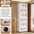 Axyaa Foldable Storage Box, Heavy-Duty with Wheels, Ideal for Snacks/Clothes/Books, Multiple Sizes