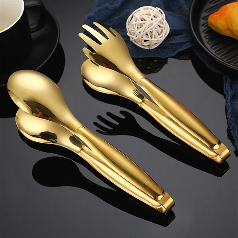 Axyaa Stainless Steel Food Clips for Japanese Cuisine and Cooking
