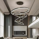 Axyaa Living Room LED Chandeliers Ceiling Lamp Hanging Lights