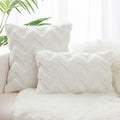 Axyaa Nordic Wavy Pattern Soft Throw Pillow Case Luxury Cushion Cover - Home Decoration