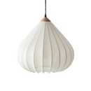 Axyaa Vintage Cloth Bedroom Pendant Light Retro Fabric Chandelier