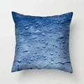Blue Pattern Cushion Cover 45*45cm Pillowcase for Bedroom Sofa Home Decor by Axyaa