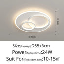 Axyaa Modern LED Ceiling Lamps for Home Indoor Lighting Decor