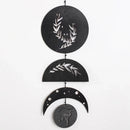 Moon Phase Garland Wall Decor by Axyaa: Boho Home Decor, Nursery Ornament Gift