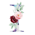 Axyaa Personalized Floral Coffee Mug with Name; Creative Tumbler Cup for Various Beverages