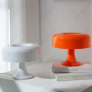 Axyaa Bauhaus Mushroom Lamp - Minimalist Decorative Lighting with E14 Base or Fixed LED