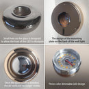 Axyaa Futurism Glass Sconces LED Lighting, Bauhaus Style, Modern Cozy Design