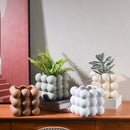 Axyaa Ceramic Succulent Plant Vase for Indoor Plants and Flowers