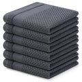 Axyaa Kitchen Cotton Towels: Absorbent Honeycomb Dish Cloths, Reusable & Washable