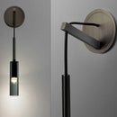 Axyaa LED Glass Bedhead Wall Light - Modern Nordic Room Decor