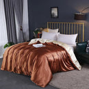Mulberry Silk King Duvet Cover by Axyaa: Luxuriously Smooth & Soft Comforter Cover