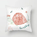 Sea Turtle Decorative Cushion Cover - Axyaa Branded Single Print Sofa Case