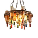 Axyaa Retro Industrial Style Chandelier for Bar Decor and Ambiance