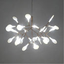 Axyaa Crystal Firefly LED Chandelier for Modern Glod Lighting in Living Room