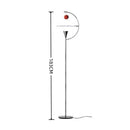 Axyaa Apple Floor Lamp - Nordic Minimalist Designer for Living Room, Bedroom & Study