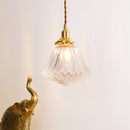 Axyaa Diamond Glass LED Pendant Lamp - Modern Nordic Hanging Lights