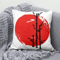 Axyaa Lucky Cat Japanese Style Sofa Bed Pillow Cover: Mount Fuji Japanese Art