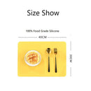 Axyaa Silicone Placemats Set - Non-Slip Kitchen Counter Protector Mats