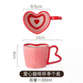 Axyaa French Ceramic Hand Pinch Bow Mug - Cute Breakfast Tea Cup Gift