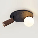 Axyaa Italian Retro Wabi Sabi Ceiling Light for Entry Corridor & Balcony